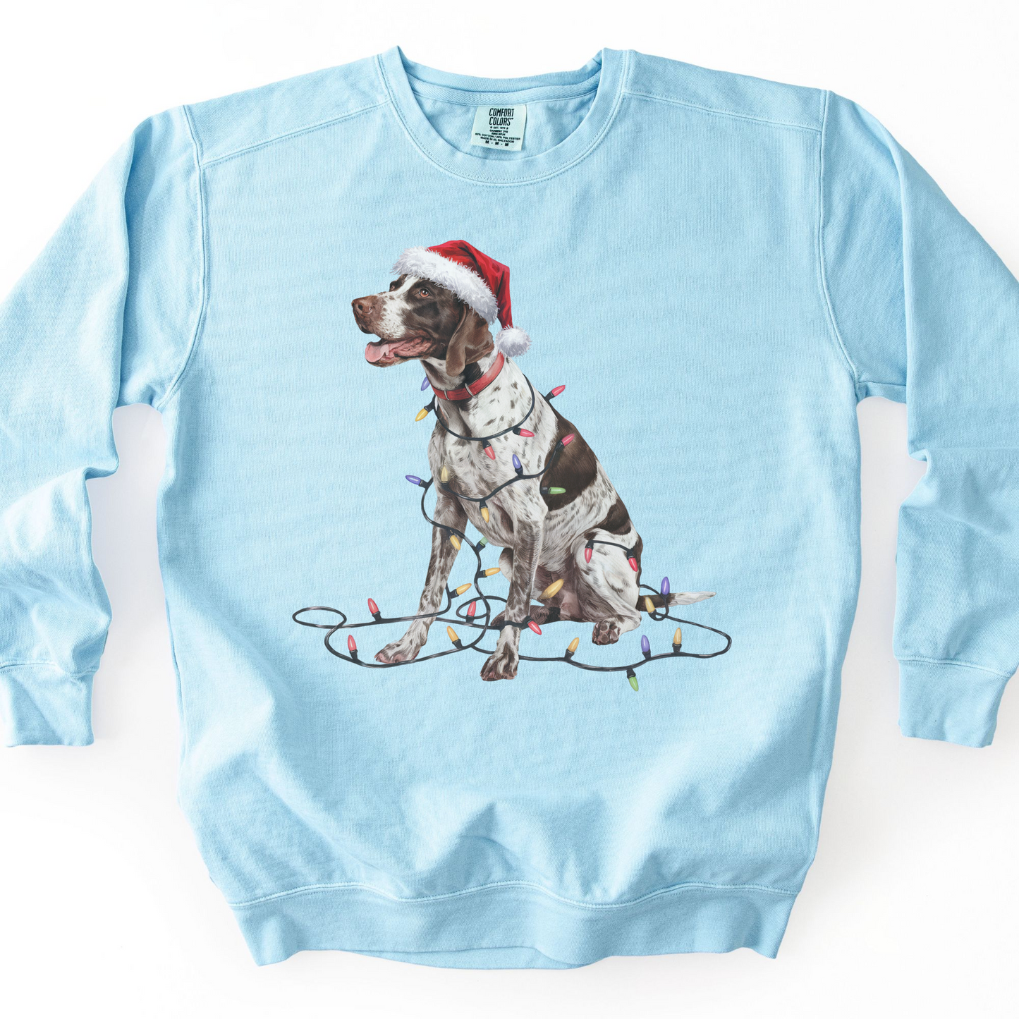 English Pointer Christmas Lights Shirt