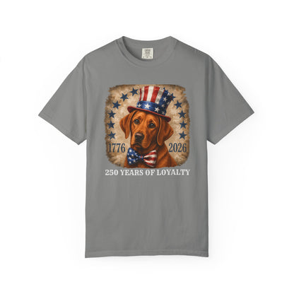 Fox Red Lab 250 Years of Loyalty Shirt