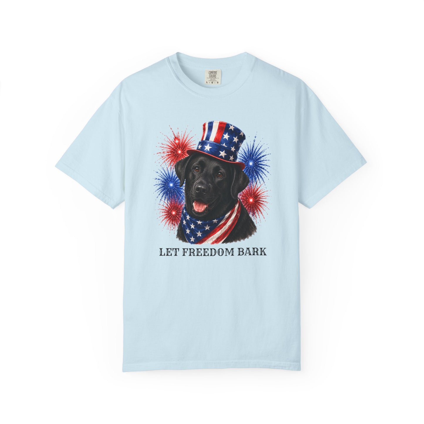 Black Lab Patriotic Shirt