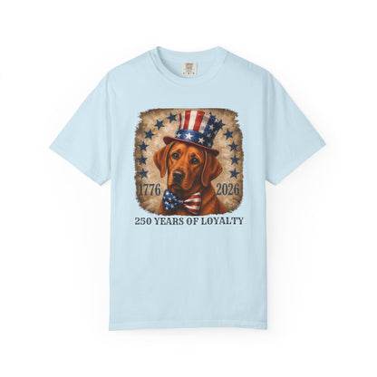 Fox Red Lab 250 Years of Loyalty Shirt