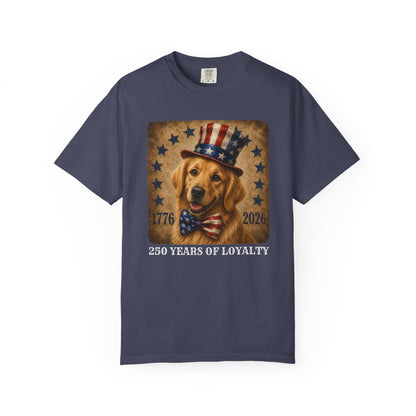 Golden Retriever 250 Years of Loyalty Shirt