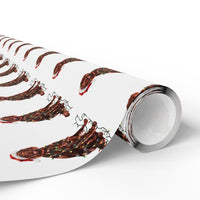 Load image into Gallery viewer, Irish Setter Christmas Lights Wrapping Paper
