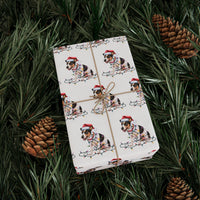 Load image into Gallery viewer, Rat Terrier Christmas Lights Wrapping Paper