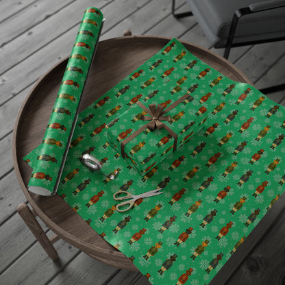 Labrador Nutcracker Wrapping Paper, Dog Christmas Gift Wrap
