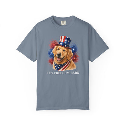Golden Retriever Patriotic Shirt