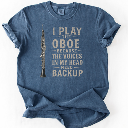 Funny Oboe Shirt, Oboe Player Gift, Double Reed Musician Tee