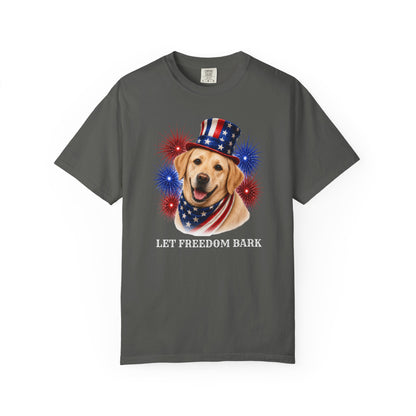 Yellow Lab Patriotic Shirt