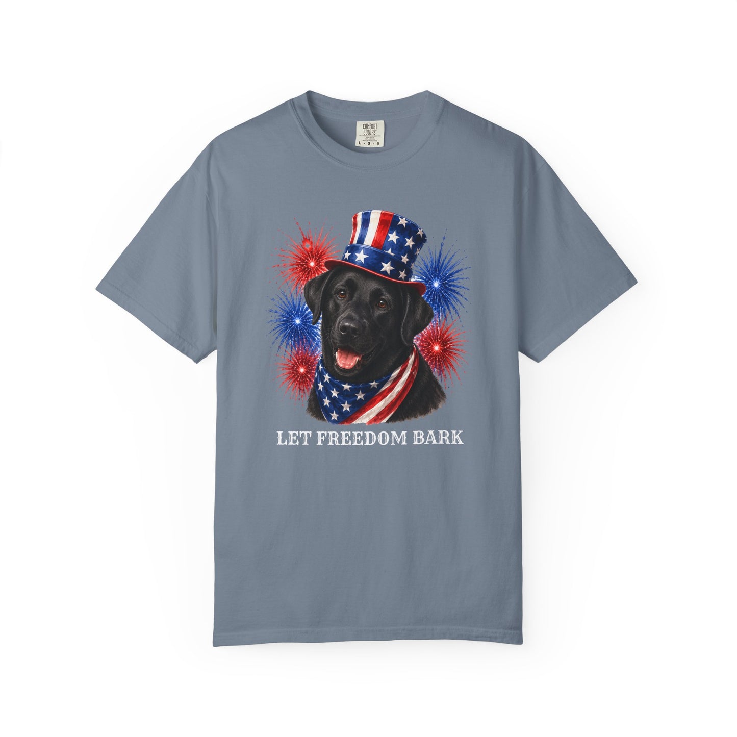 Black Lab Patriotic Shirt