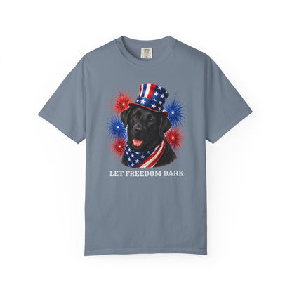 Black Lab Patriotic Shirt