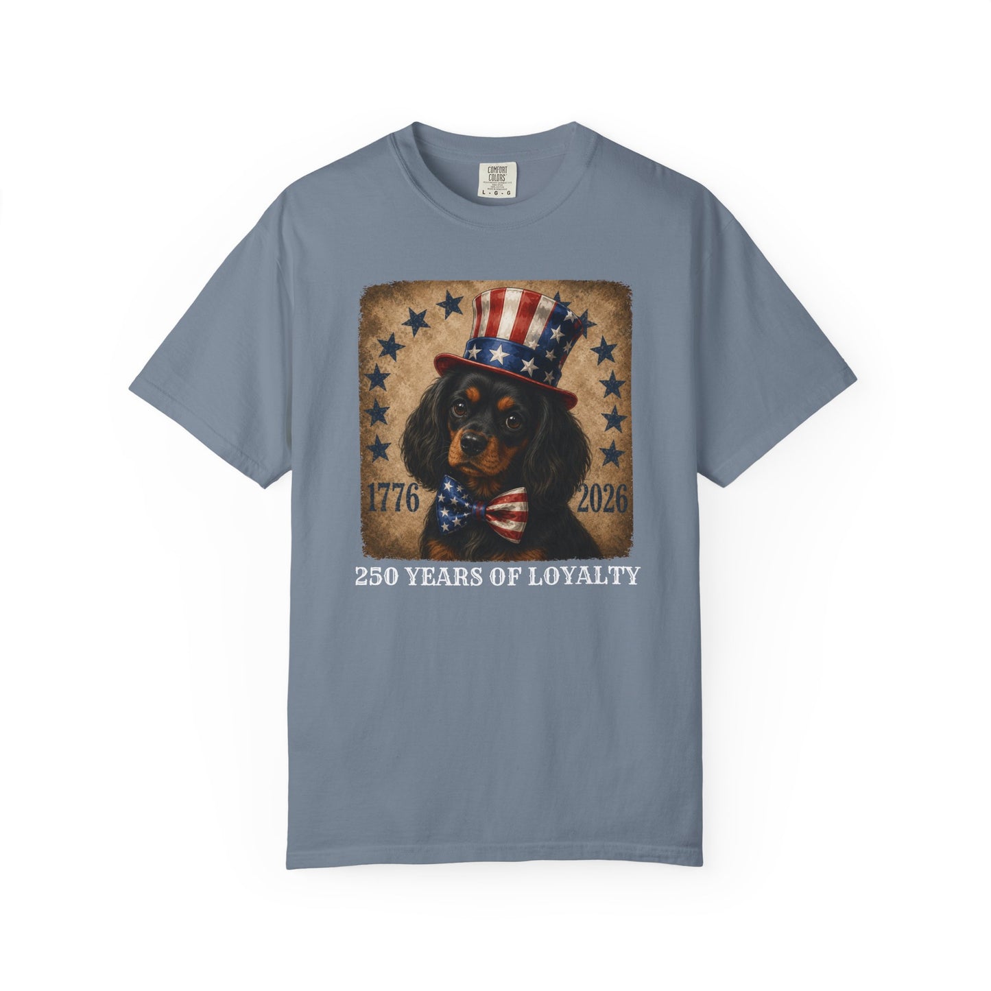 Black & Tan Cavalier 250 Years of Loyalty Shirt