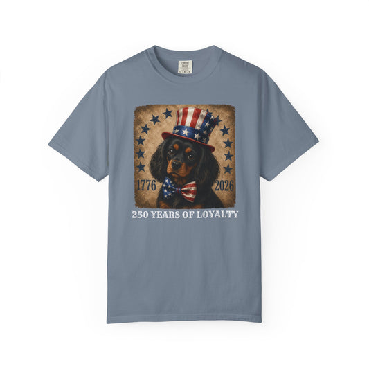 Black & Tan Cavalier 250 Years of Loyalty Shirt