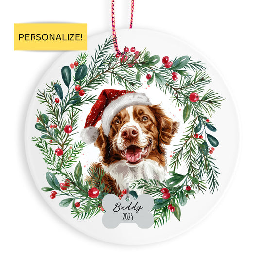 Personalized Nova Scotia Duck Tolling Retriever Christmas Ornament