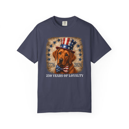 Fox Red Lab 250 Years of Loyalty Shirt