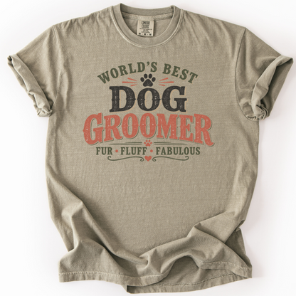 World's Best Dog Groomer Shirt