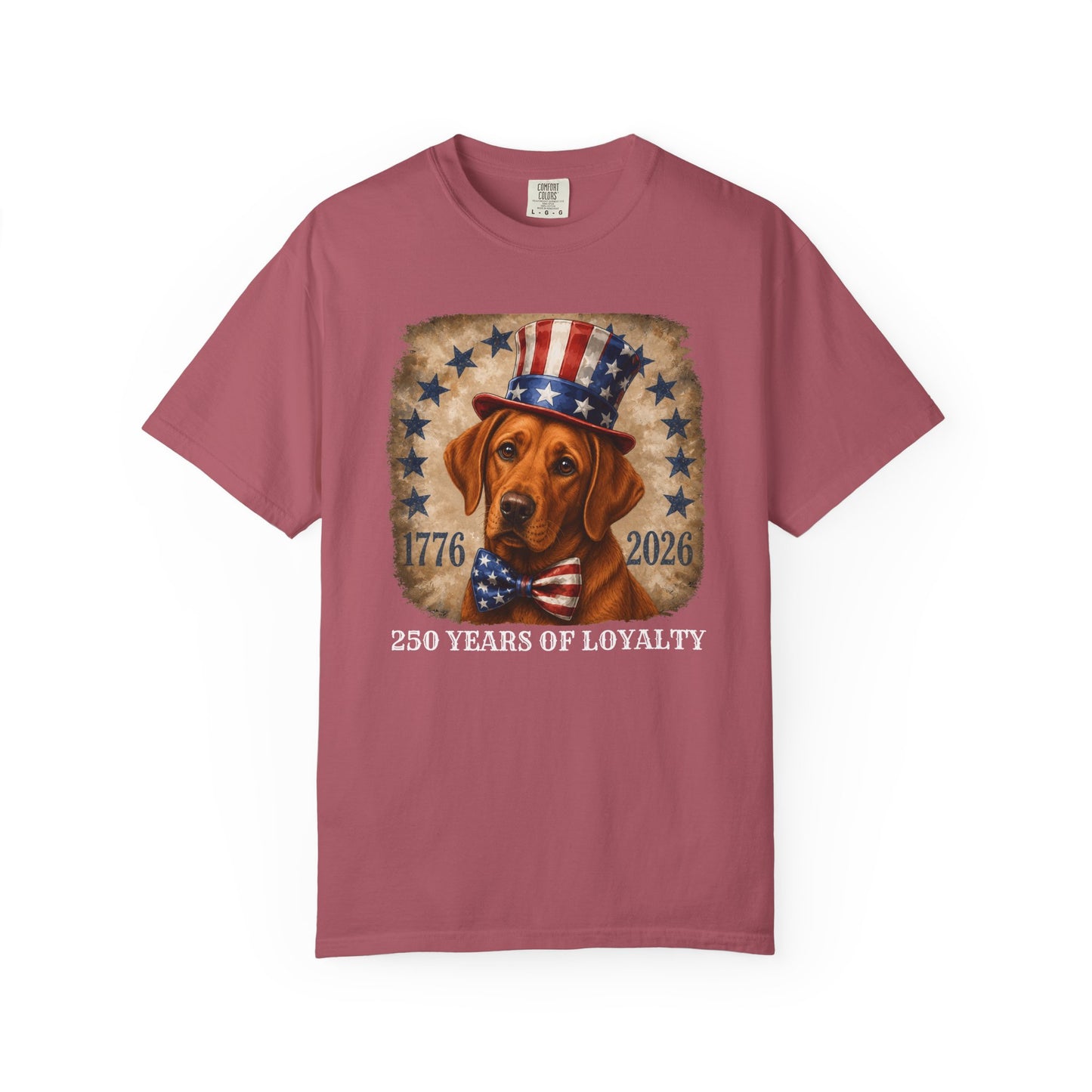 Fox Red Lab 250 Years of Loyalty Shirt