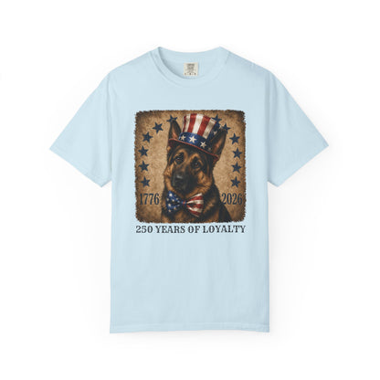 German Shepherd 250 Years of Loyalty Shirt