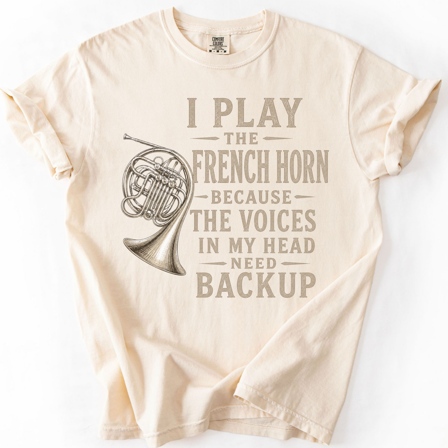 Funny French Horn Shirt, French Horn Player Gift, Brass Musician Tee