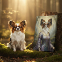 Load image into Gallery viewer, Personalized Dog Fairy Portrait, Custom Fantasy Pet Canvas Art