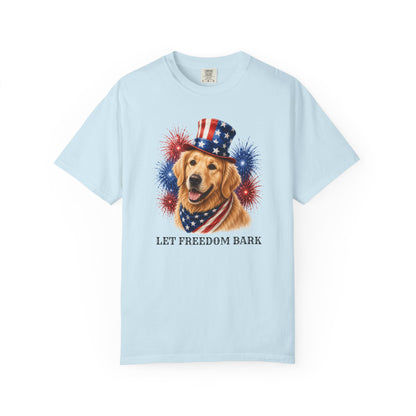 Golden Retriever Patriotic Shirt