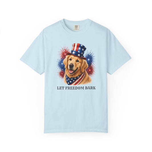 Golden Retriever Patriotic Shirt