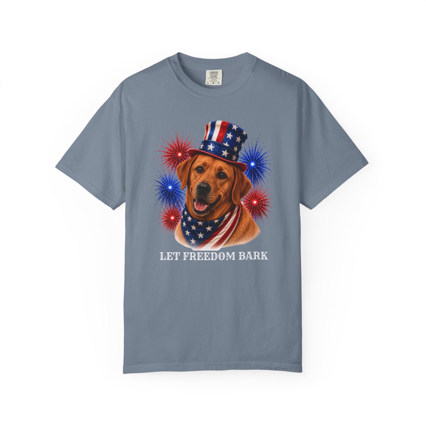 Fox Red Lab Patriotic Shirt