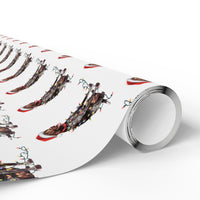 Load image into Gallery viewer, German Shorthaired Pointer Christmas Lights Wrapping Paper
