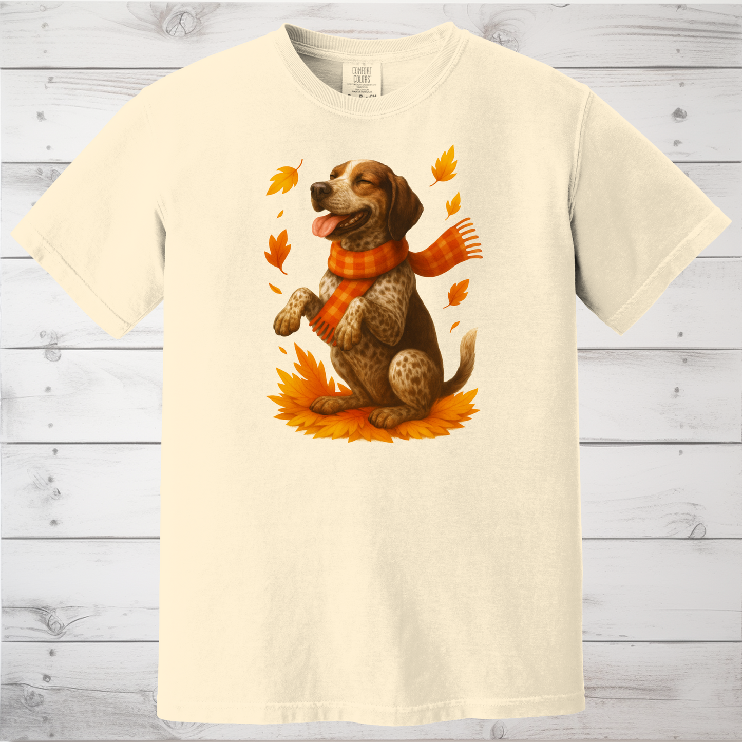 German Shorthaired Pointer Gift, Dog Lover Autumn Shirt, Cozy Fall Dog Sweatshirt, Cute Dog Apparel, Fall Dog Fashion Wear
