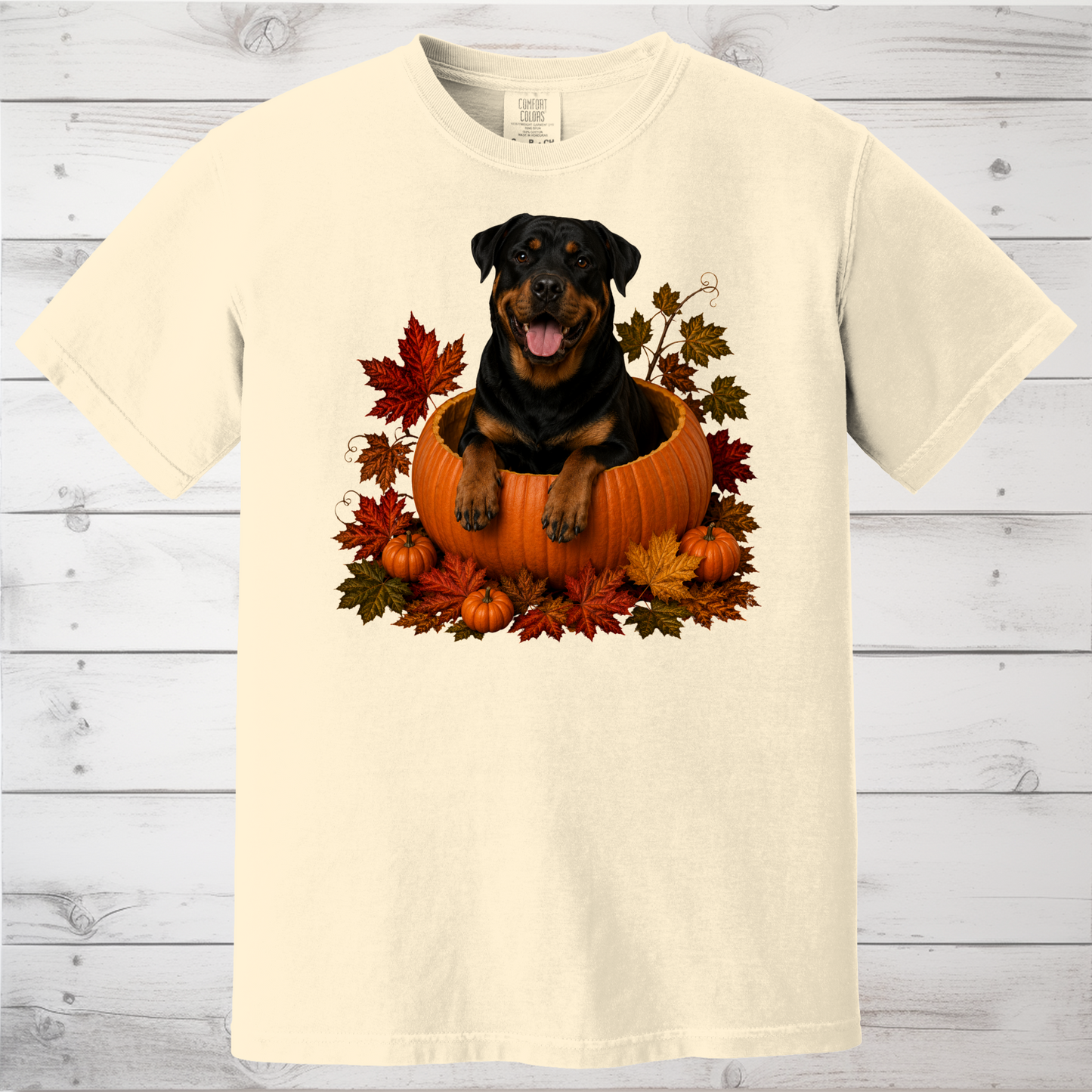 Rottweiler Pumpkin Shirt