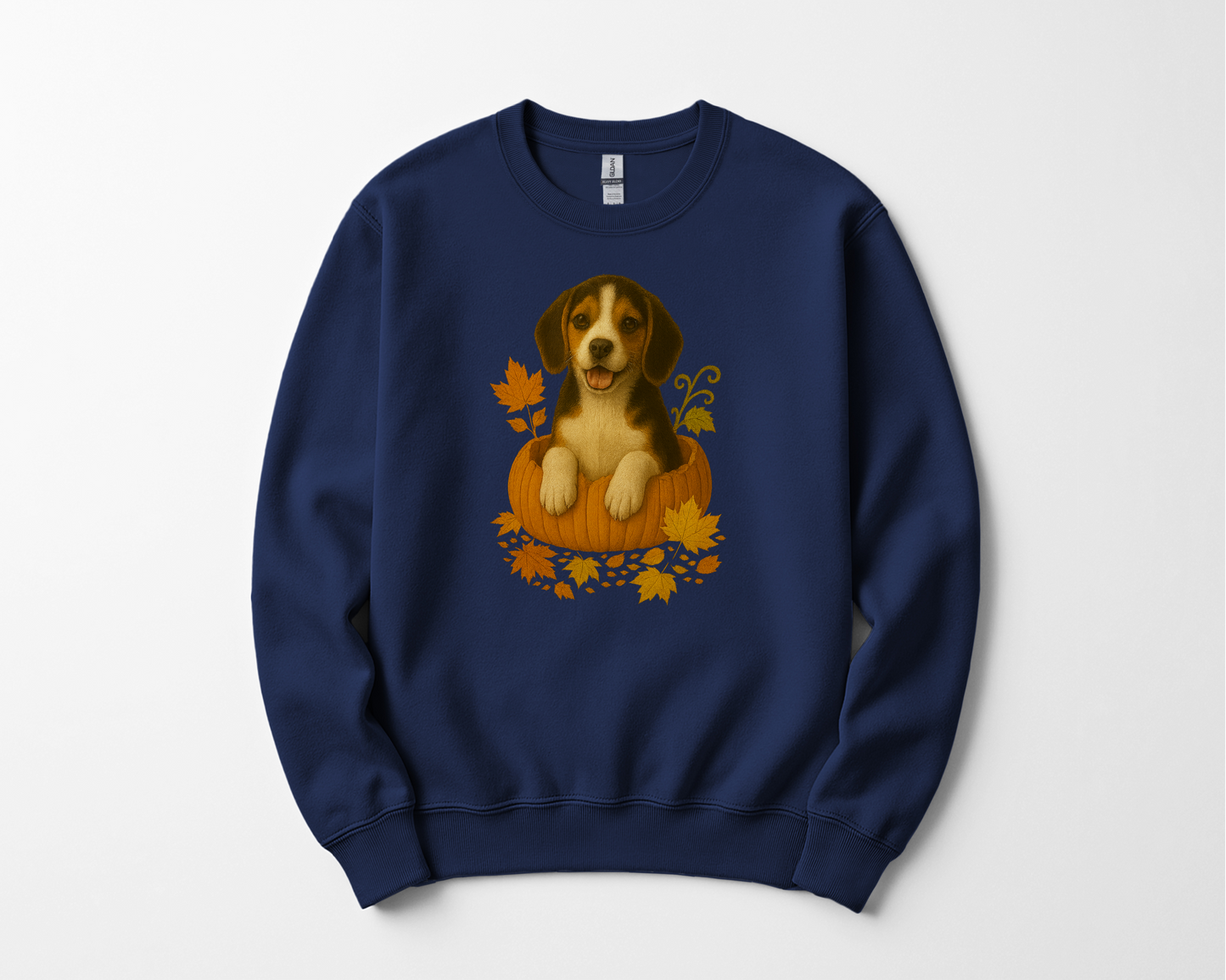 Beagle Dog in Pumpkin Fall T-Shirt