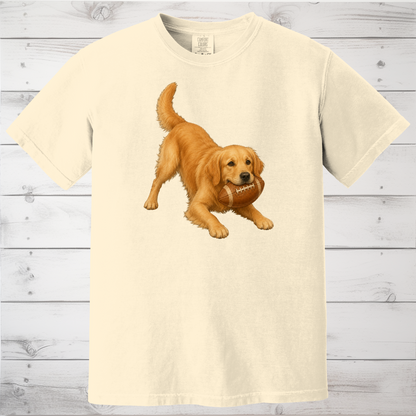 Golden Retriever Football Shirt
