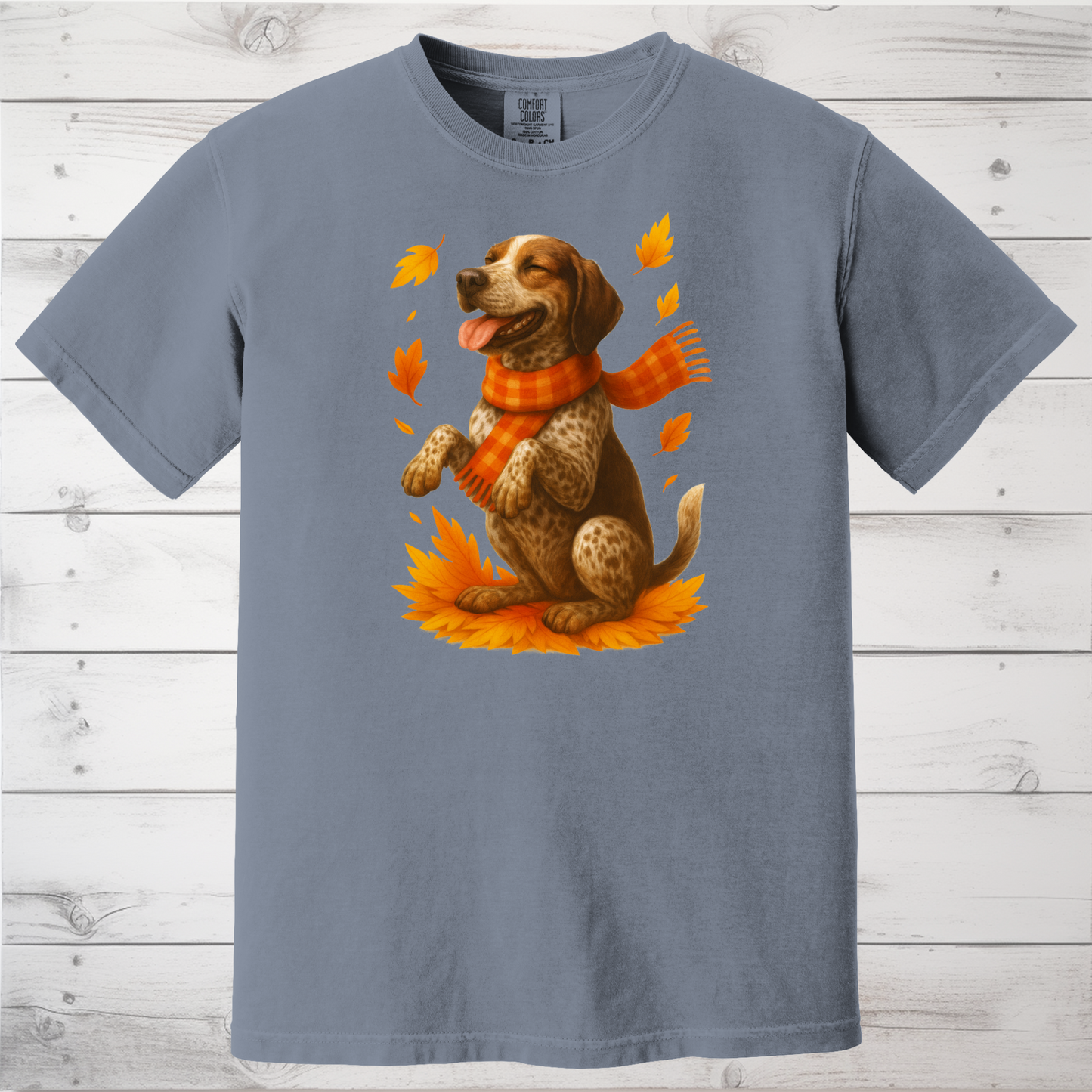 German Shorthaired Pointer Gift, Dog Lover Autumn Shirt, Cozy Fall Dog Sweatshirt, Cute Dog Apparel, Fall Dog Fashion Wear