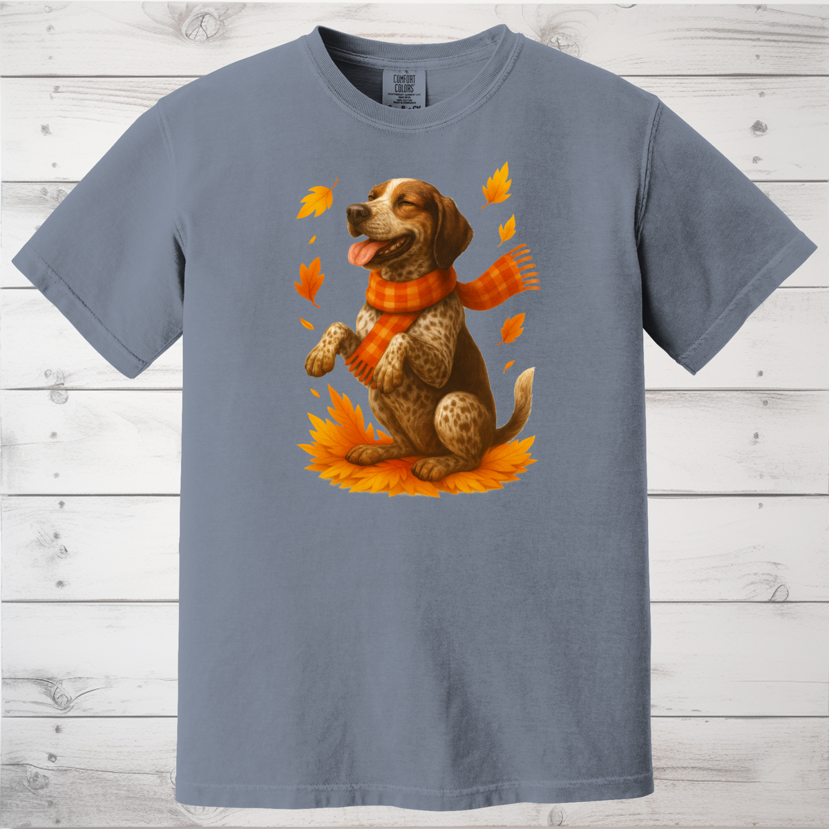 German Shorthaired Pointer Gift, Dog Lover Autumn Shirt, Cozy Fall Dog Sweatshirt, Cute Dog Apparel, Fall Dog Fashion Wear