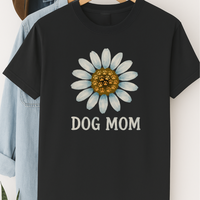 Load image into Gallery viewer, Dog Mom Shirt with Paw Print Flower Cute Pet Lover Tee Dog Mama Gift Floral Dog Mom T-Shirt Dog Mothers Day T-Shirt
