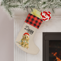 Load image into Gallery viewer, Personalized Havanese Christmas Stocking, Holiday Decor Gift for Pet Lovers

