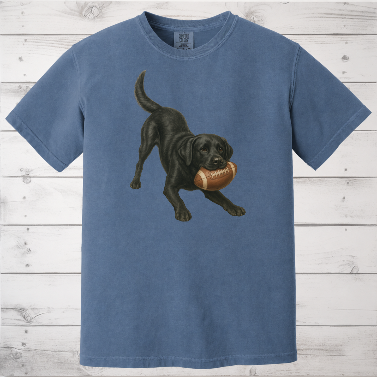 Black Lab Football Shirt