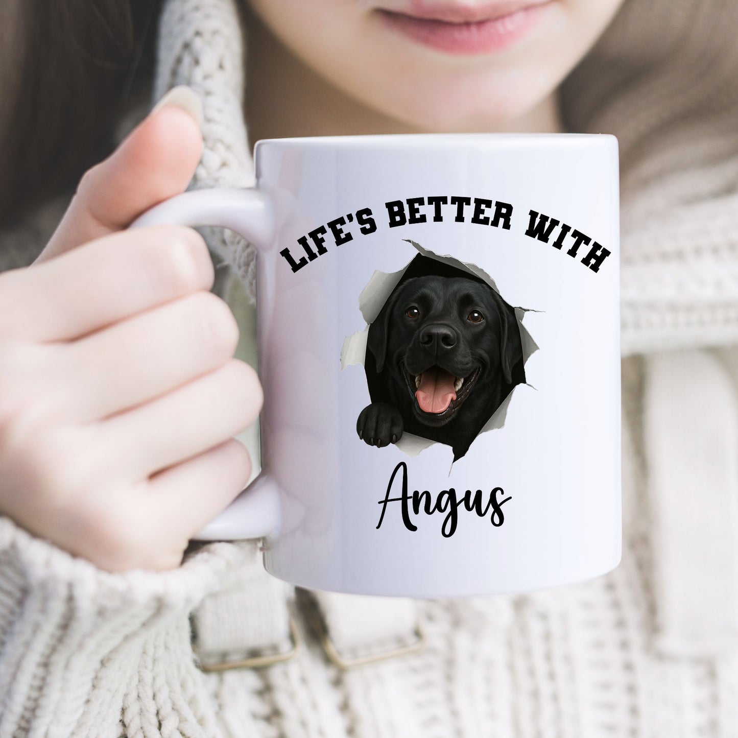 Personalized Life’s Better With My Dog Mug