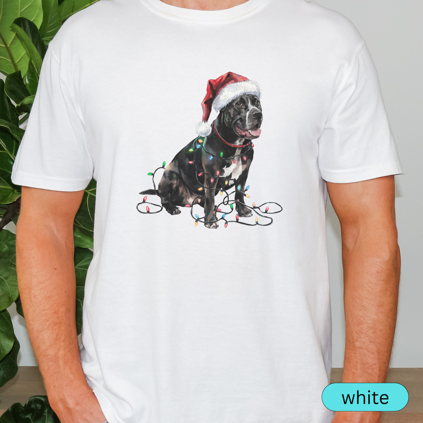 Christmas Cane Corso Shirt, Christmas Lights Dog Shirt, Christmas Dog, Cane Corso Mom Shirt, Gift for Dog Lover, Cane Corso