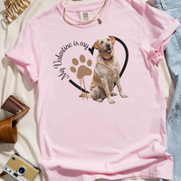 Load image into Gallery viewer, Valentine Yellow Lab Shirt, Yellow Lab Mom, Yellow Lab Dad, Valentine Heart Dog, Valentine Dog Shirt, Gift for Dog Lover, Yellow Lab Lover

