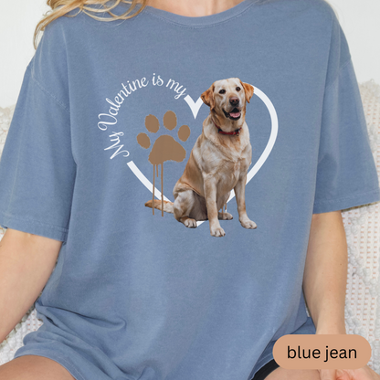 Valentine Yellow Lab Shirt, Yellow Lab Mom, Yellow Lab Dad, Valentine Heart Dog, Valentine Dog Shirt, Gift for Dog Lover, Yellow Lab Lover