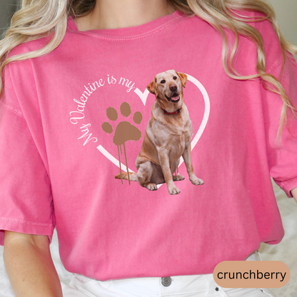 Valentine Yellow Lab Shirt, Yellow Lab Mom, Yellow Lab Dad, Valentine Heart Dog, Valentine Dog Shirt, Gift for Dog Lover, Yellow Lab Lover