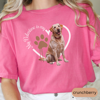 Load image into Gallery viewer, Valentine Yellow Lab Shirt, Yellow Lab Mom, Yellow Lab Dad, Valentine Heart Dog, Valentine Dog Shirt, Gift for Dog Lover, Yellow Lab Lover

