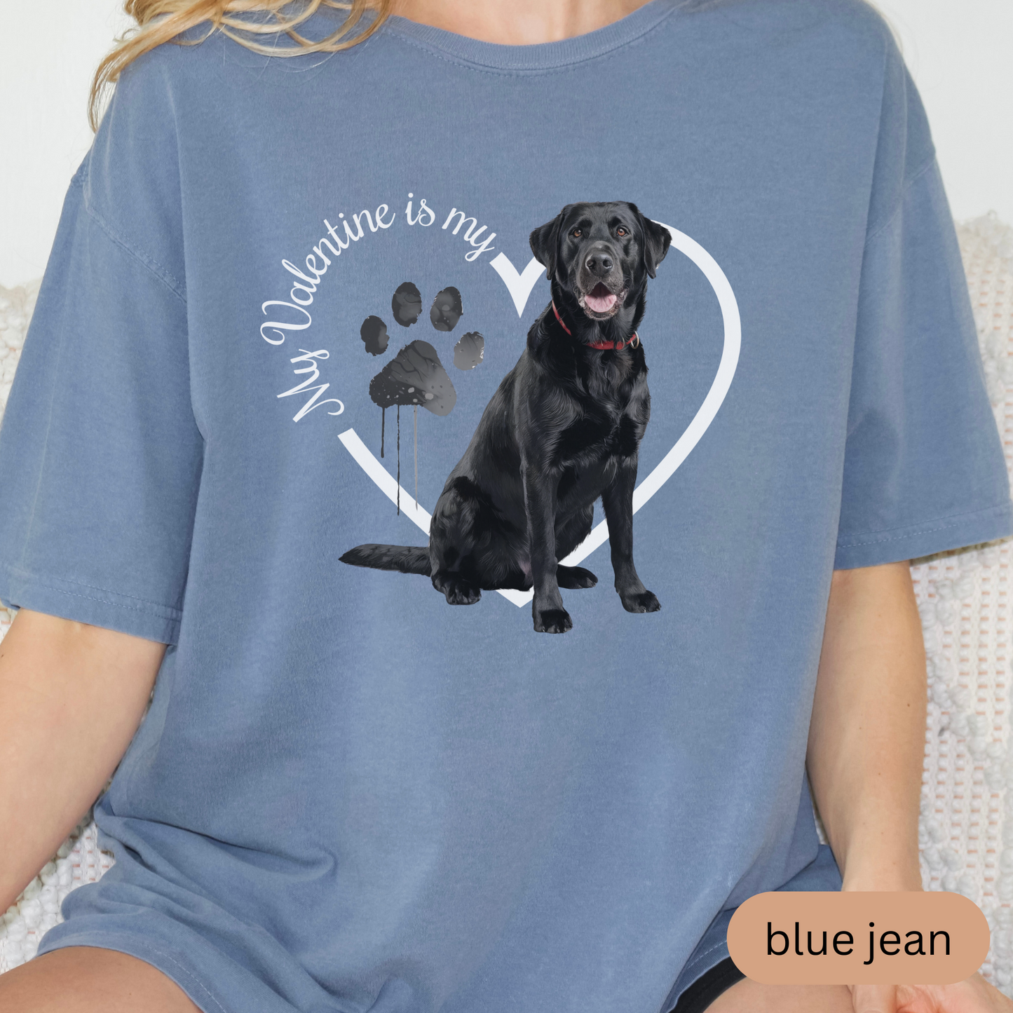 Valentine Black Lab Shirt, Black Lab Mom, Black Lab Dad, Valentine Heart Dog, Valentine Dog Shirt, Gift For Dog Lover, Black Lab Lover