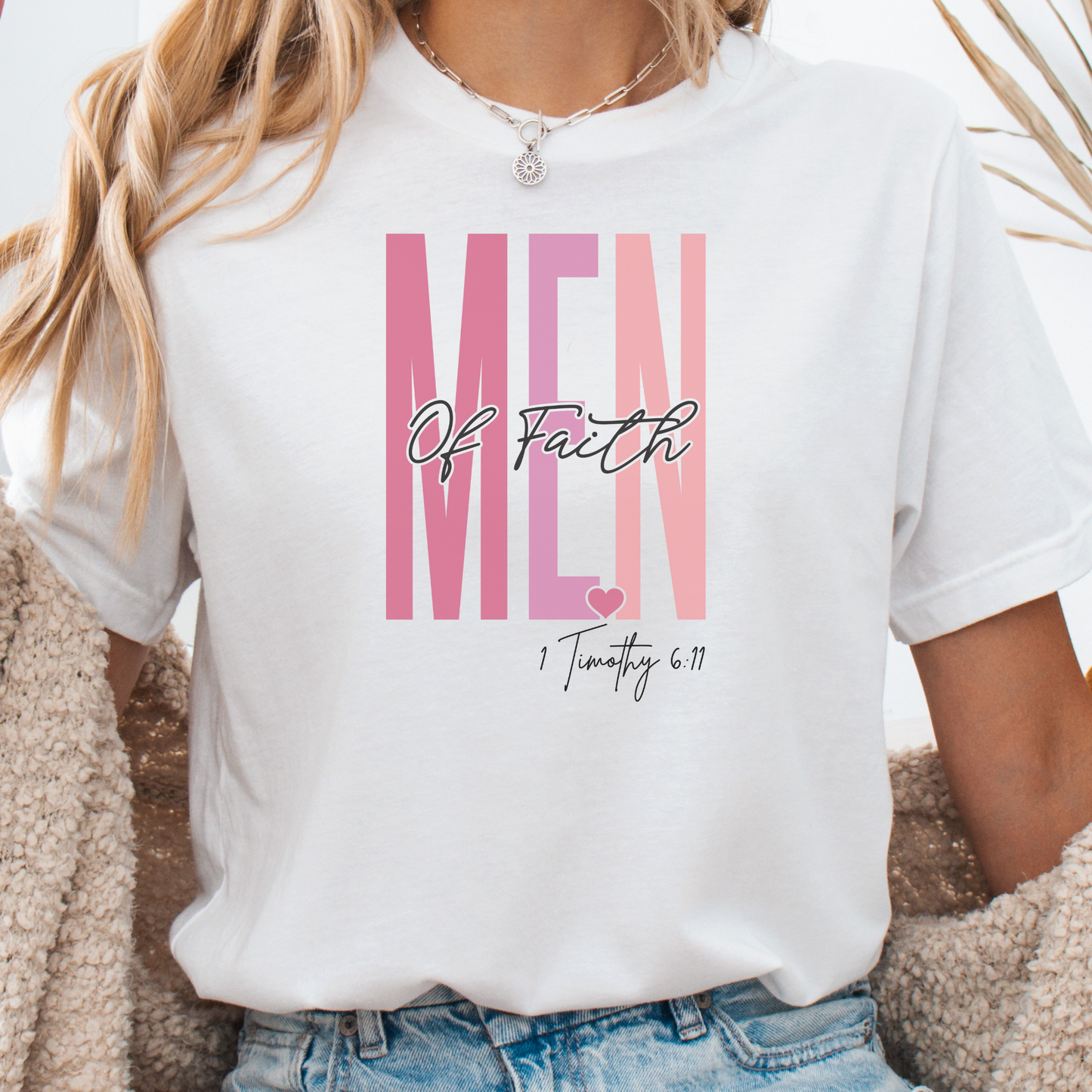Faith Gift, Faith Shirt, Christian Gift, Love and Grace Shirt, Christian Shirts, Jesus, 1 Timothy 6 11 verse shirt, Men of Faith