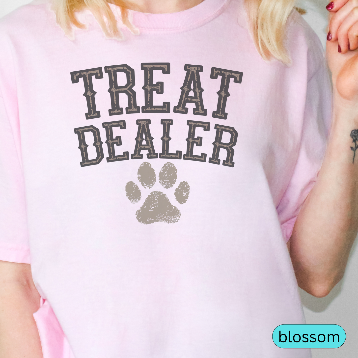 Treat Dealer Shirt - Funny Dog Lover T-Shirt - Pet Owner Gift - Dog Trainer Tee - Dog Dad Shirt - Dog Walker Apparel