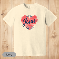 Load image into Gallery viewer, Jesus The Way The Truth The Life Christian T-Shirt, Faith-Based Bible Verse Shirt, Religious Gift for Believers, Comfort Colors Shirt
