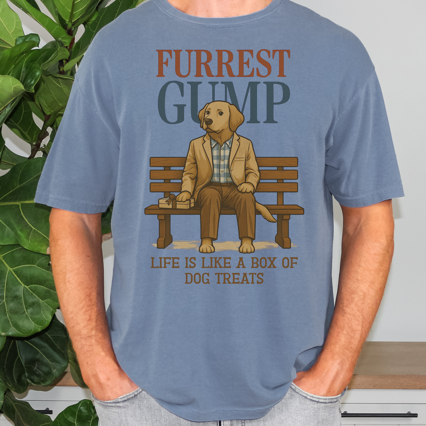 Furrest Gump Dog Dad Shirt