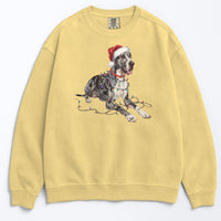 Load image into Gallery viewer, Christmas Great Dane Sweatshirt, Christmas Lights Dog
