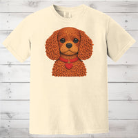 Load image into Gallery viewer, Ruby Cavalier King Charles Spaniel Yarn Look Shirt