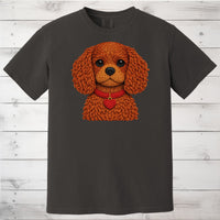 Load image into Gallery viewer, Ruby Cavalier King Charles Spaniel Yarn Look Shirt