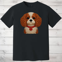 Load image into Gallery viewer, Blenheim Cavalier King Charles Spaniel Yarn Look Shirt